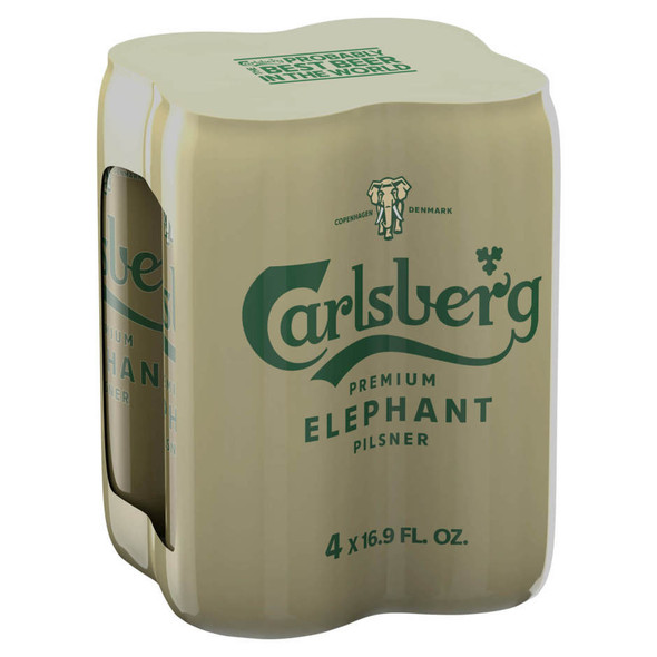 Carlsberg Elephant Strong Pilsner - 4-PK - Aluminum