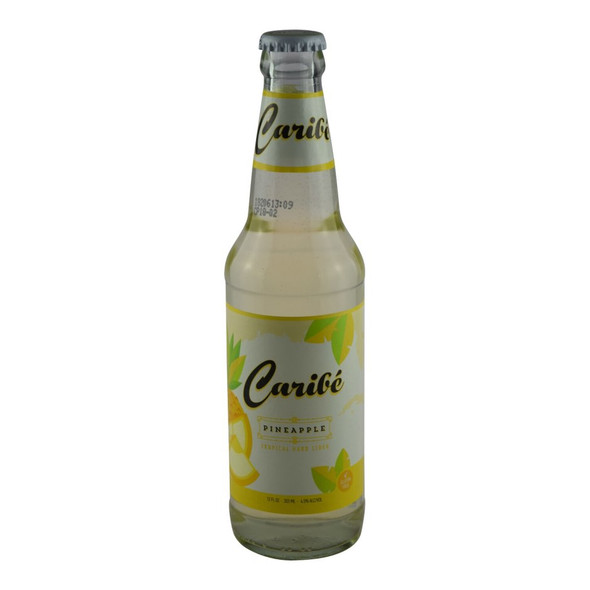 Florida Beer Caribe Pineapple Cider - 12 Oz - 6-PK - Glass