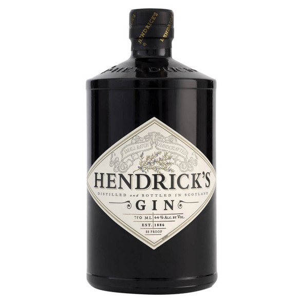 Hendrick's Gin - 750 mL - 750ML - Glass