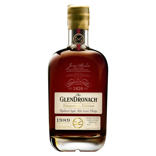 Glendronach 29 Year Kingsman Edition Scotch - 750 mL - 750ML - Glass