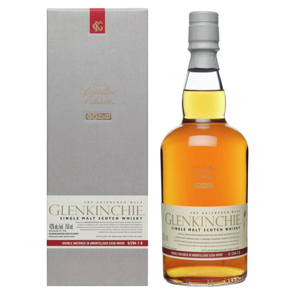 Glenkinchie The Distiller's Edition Double Matured Single Malt Scotch - 750 mL - 750ML - Glass