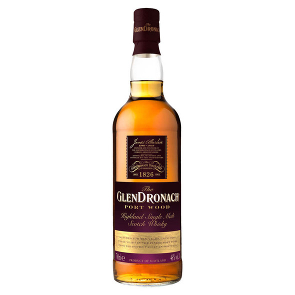Glendronach Portwood Scotch - 750 mL - 750ML - Glass