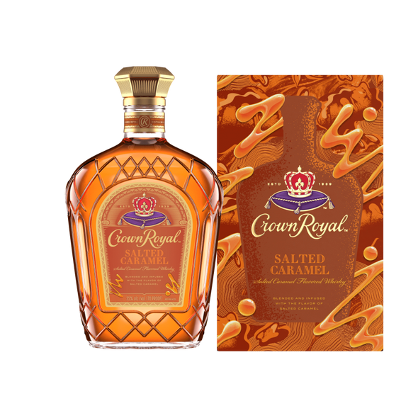 Crown Royal Salted Caramel Whisky - 750 mL - 750ML - Glass