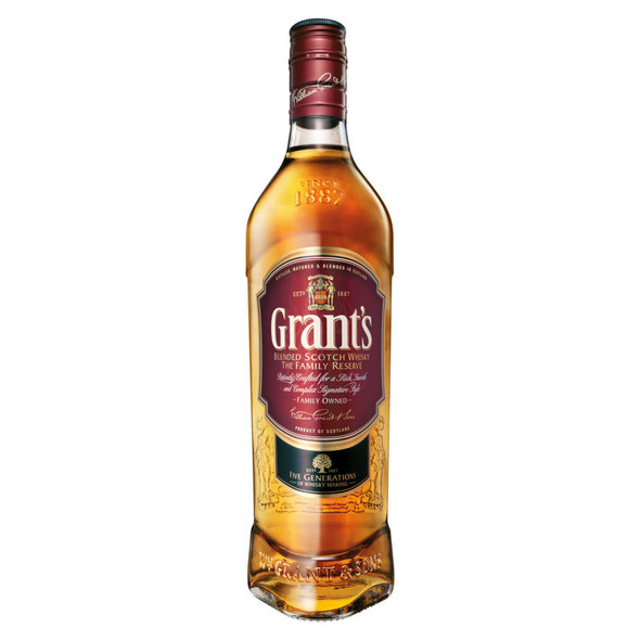 Grant's Scotch - 750 mL - 750ML - Glass