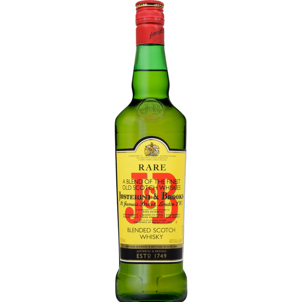 J&B Rare Blended Scotch Whisky - 750 mL - 750ML - Glass