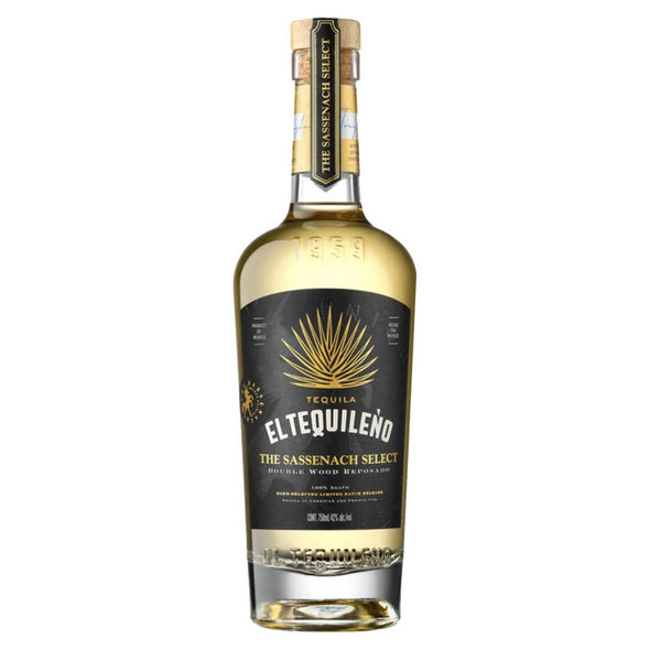 El Tequileno The Sassenach Select Double Wood Reposado Tequila - 750 mL - 750ML - Glass