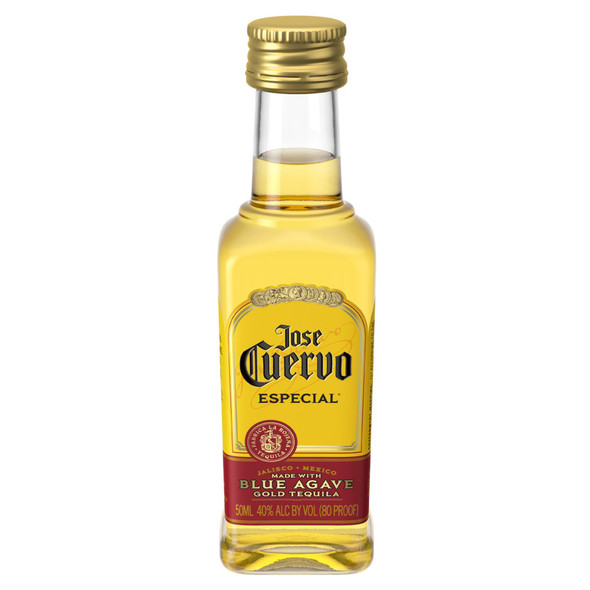 Jose Cuervo Gold Especial Tequila - 50 mL - 50ML - Glass