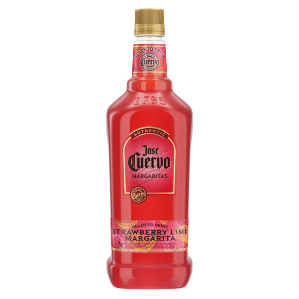 Jose Cuervo Margarita Strawberry Lime Premixed Cocktail - 1.75 L - 1.75L - Plastic