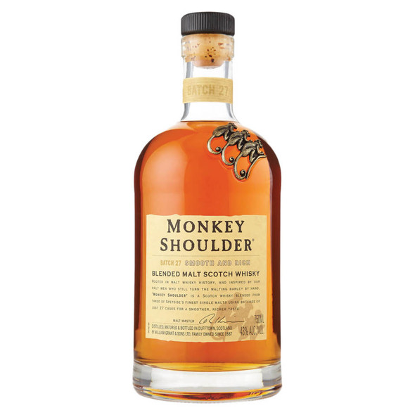 Monkey Shoulder Blended Malt Scotch - 750 mL - 750ML - Glass