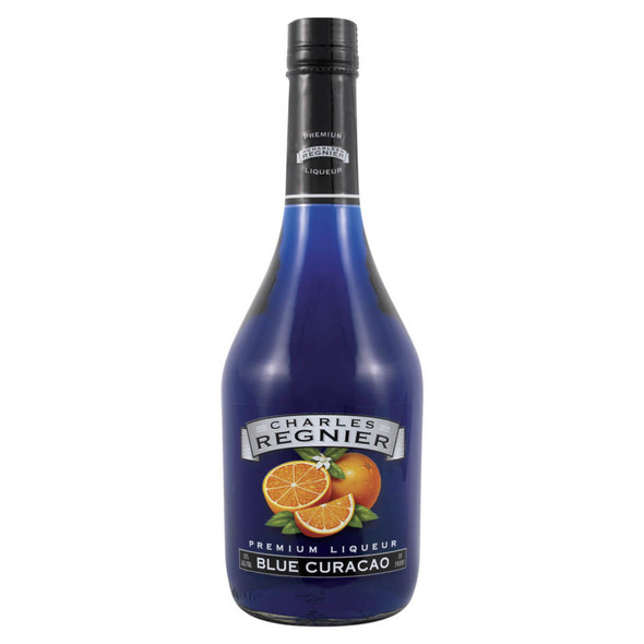 Charles Regnier Blue Curacao - 750 mL - 750ML - Glass