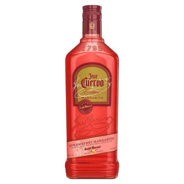Jose Cuervo Golden Strawberry Margarita Premixed Cocktail - 1.75 L - 1.75L - Glass
