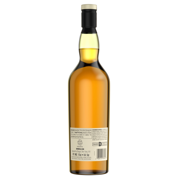 Lagavulin 11 Year Old Islay Single Malt Scotch Whisky Offerman Edition Charred Oak Cask - 750 mL - 750ML - Glass