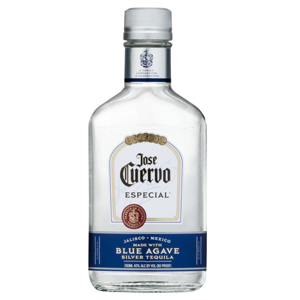 Jose Cuervo Especial Silver Tequila - 200 mL - 200ML - Glass