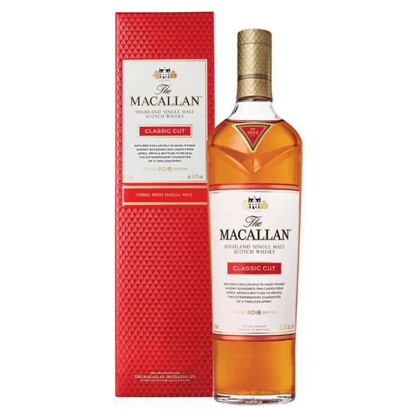 Macallan Classic Cut Scotch Whisky - 750 mL - 750ML - Glass
