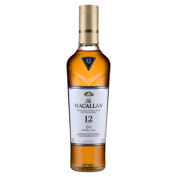 Macallan Double Cask 12 Year Scotch Whiskey - 375 mL - 375ML - Glass