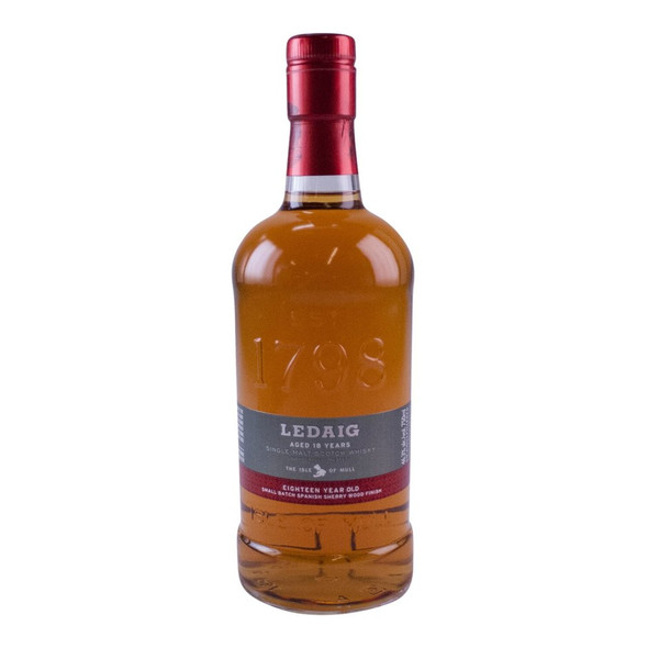 Ledaig 18 Year Un-Chill Filtered Scotch - 750 mL - 750ML - Glass