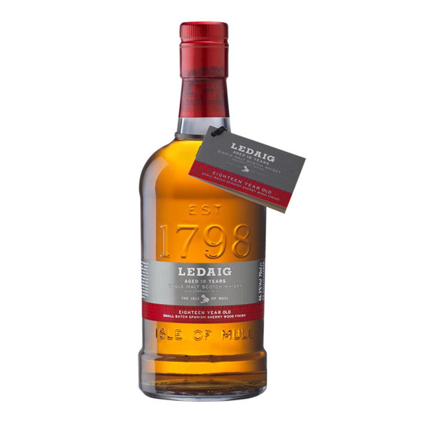 Ledaig 18 Year Un-Chill Filtered Scotch - 750 mL - 750ML - Glass
