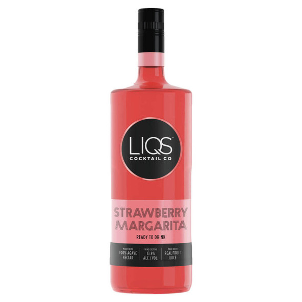 Liqs Strawberry Margarita - 1.5 L - 1.5L - Glass