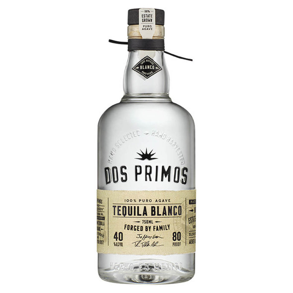 Dos Primos Blanco Tequila - 750 mL - 750ML - Glass