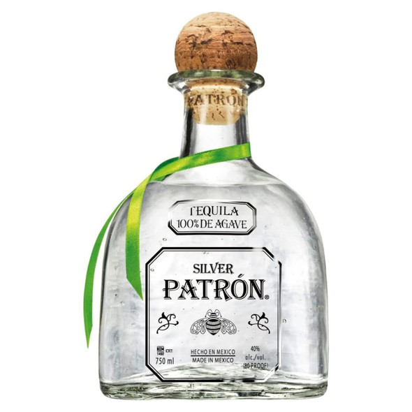 Patron Silver Tequila - 750 mL - 750ML - Glass
