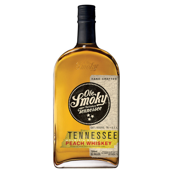 Ole Smoky Peach Whiskey - 750 mL - 750ML - Glass