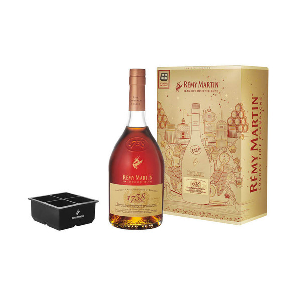 Remy Martin 1738 with Ice Mold - 750 mL - Set - Glass