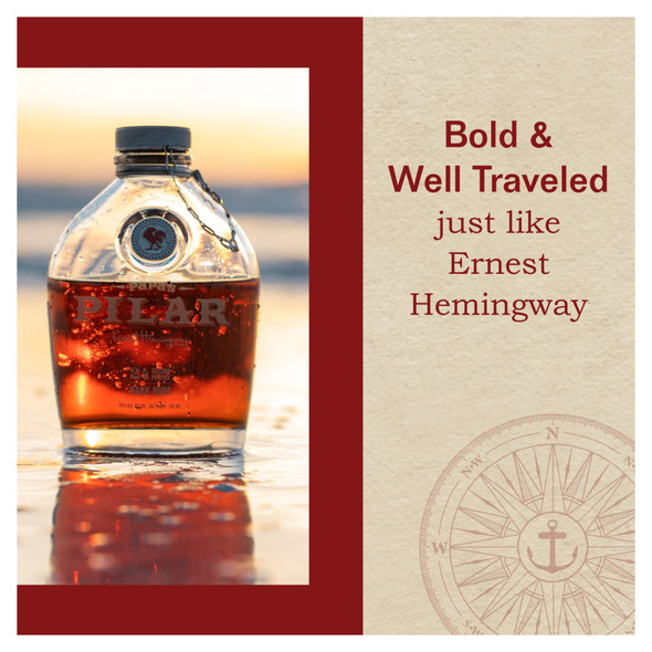 Papa's Pilar Dark Rum - 750 mL - 750ML - Glass