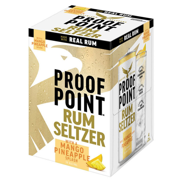 Proof Point Pineapple Vodka Seltzer - 4-PK - Aluminum