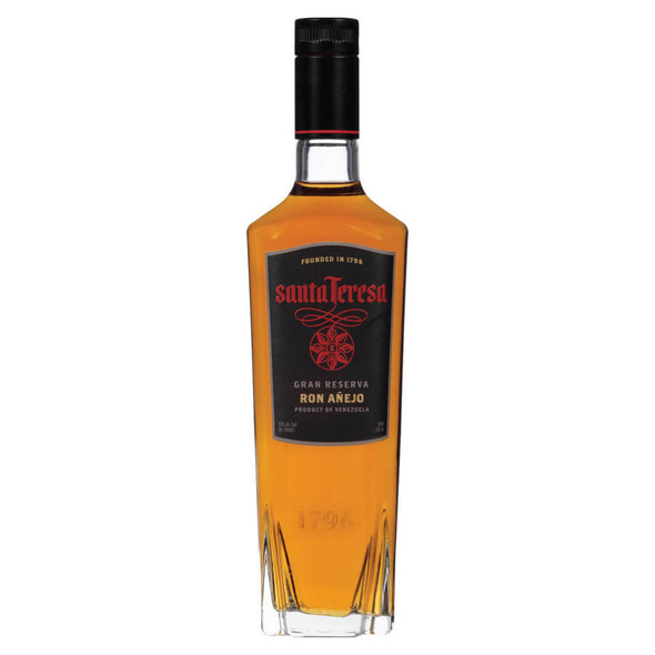 Santa Teresa Anejo Rum Gran Reserva - 750 mL - 750ML - Glass