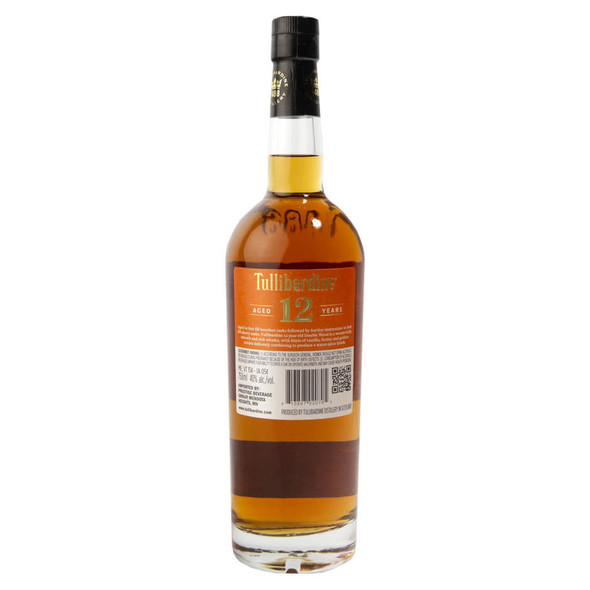 Tullibardine 12 Year Double Wood Highland Single Malt Scotch Whisky - 750 mL - 750ML - Glass