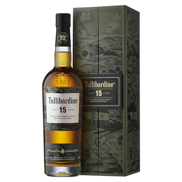 Tullibardine 15 Year Highland Single Malt Scotch Whisky - 750ML
