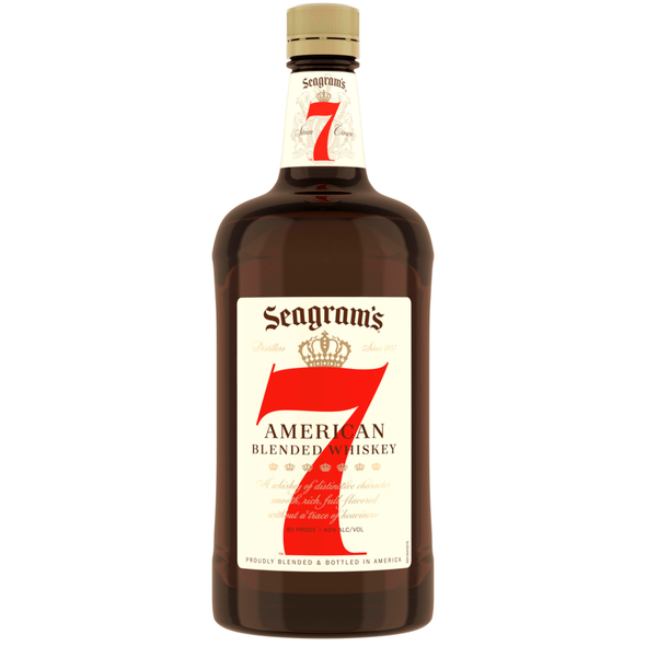 Seagram's 7 Crown Blended Whiskey - 1.75 L - 1.75L - Glass