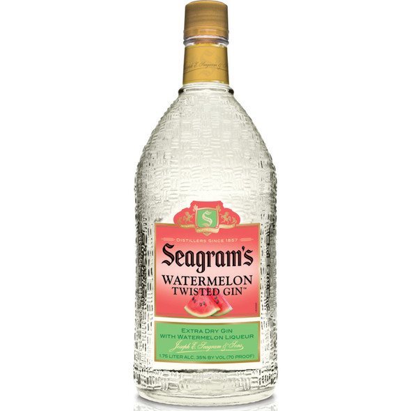 Seagram's Twisted Watermelon Flavored Gin - 1.75L