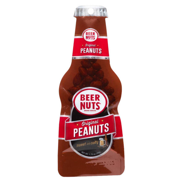 Beer Nuts Original Peanuts - 1.75 Oz - 1.75Z - Plastic