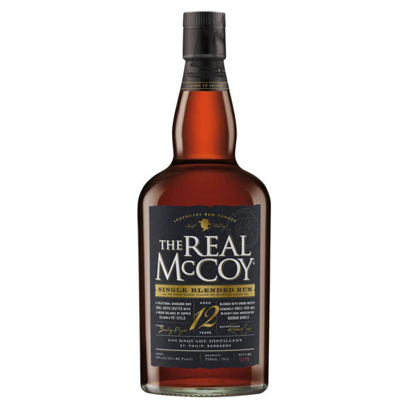 The Real McCoy 12 Year Rum - 750 mL - 750ML