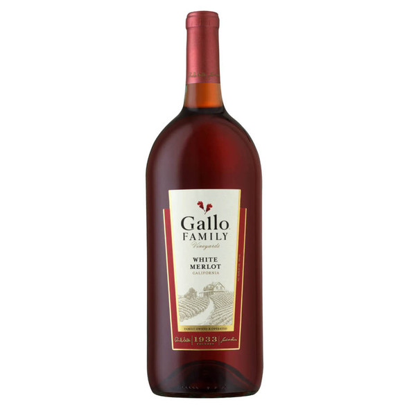 Gallo Family White Merlot - 1.5 L - 1.5L - Glass