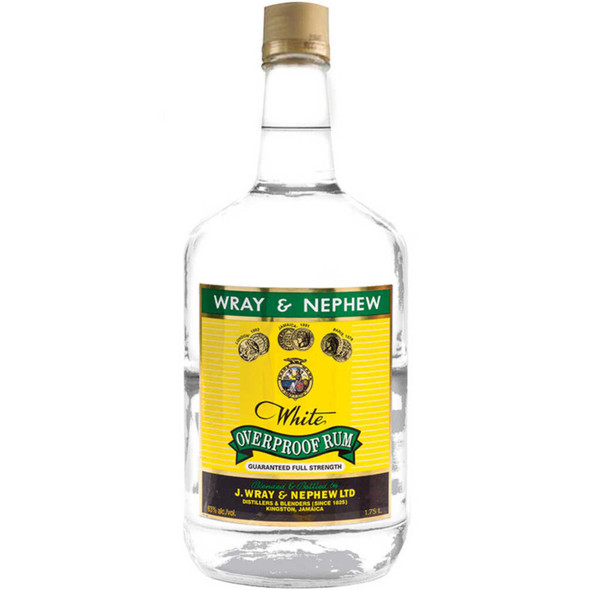 Wray & Nephew 126 Proof Jamaican Rum - 1.75 L - 1.75L - Glass