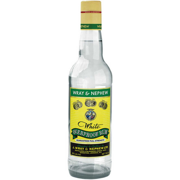 Wray & Nephew 126 Proof Jamaican Rum - 750 mL - 750ML - Glass