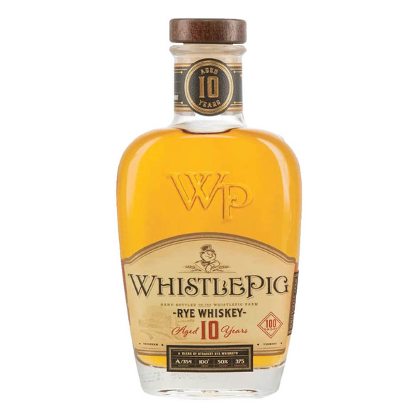 Whisltepig 10 Year Rye Whiskey - 375 mL - 375ML - Glass