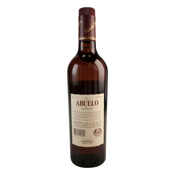 Ron Abuelo Anejo Rum - 750 mL - 750ML - Glass
