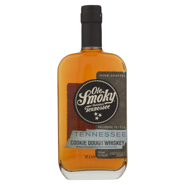 Ole Smoky Mountain Made Cookie Dough Whiskey - 750 mL - 750ML - Glass