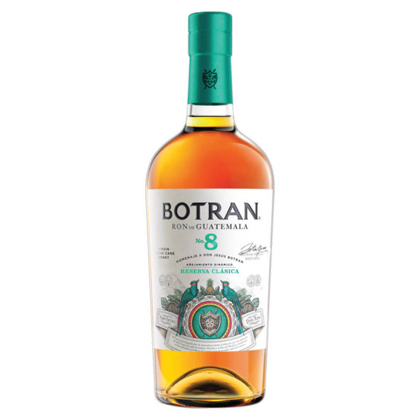 Botran No. 8 Reserva Clasica Rum - 700 mL - 700ML - Glass