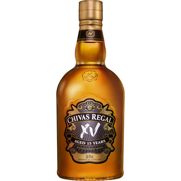 Chivas Regal 15 Year Scotch - 750 mL - 750ML - Glass