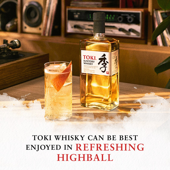 Suntory Toki Whiskey with 100th Anniversary Gift Box - 750 mL - 750ML - Glass