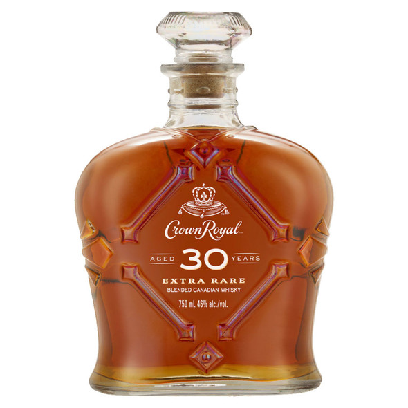 Crown Royal Extra Rare 30 Year Canadian Whisky - 750 mL - 750ML - Glass
