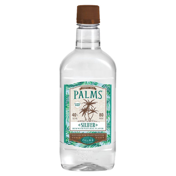 Palms Silver Rum Traveler - 750 mL - 750ML - Plastic