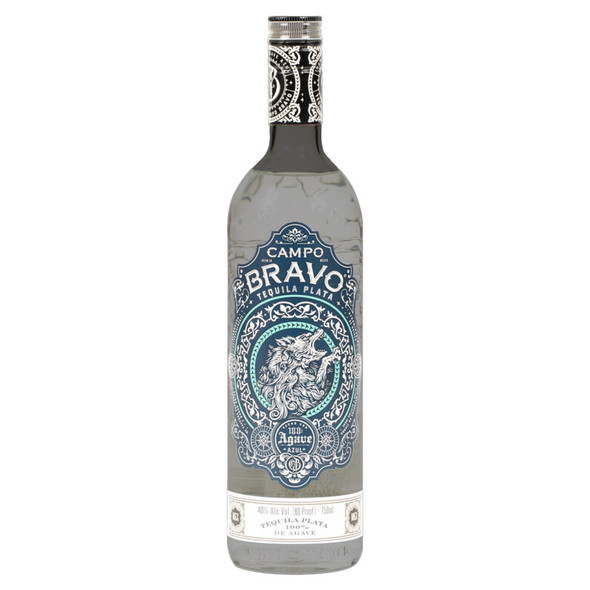 Campo Bravo Plata Tequila - 750 mL - 750ML - Glass