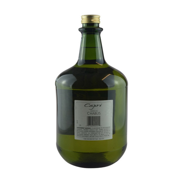 Taylor California Cellars Chablis/White - 3.0 L - 3.0L - Glass