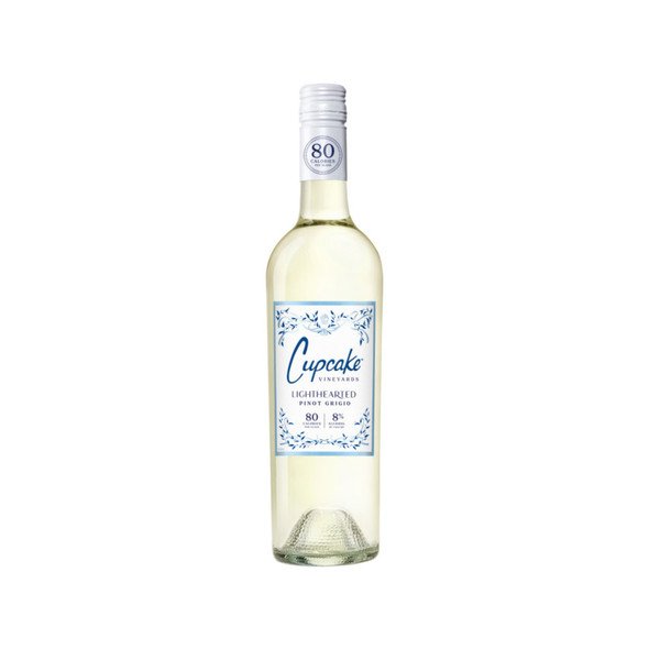 Cupcake LightHearted Pinot Grigio - 750 mL - 750ML - Glass