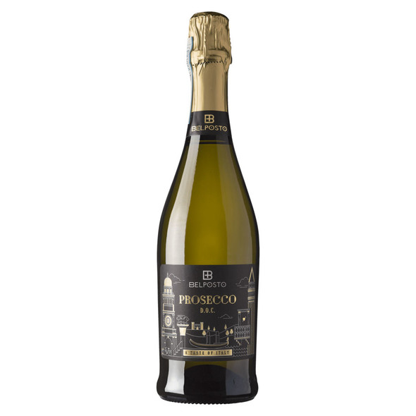 Belposto Prosecco DOC - 750 mL - 750ML - Glass